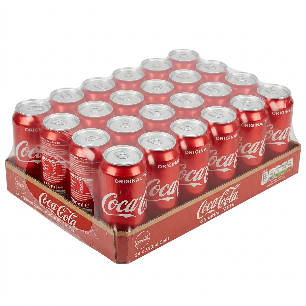 Coca-Cola Original Can Tray (24er Pack)